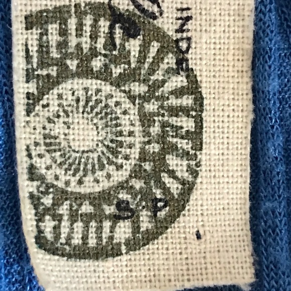 Free People Boho Peasant Blouse/Lacey and Flowy - Picture 6 of 6